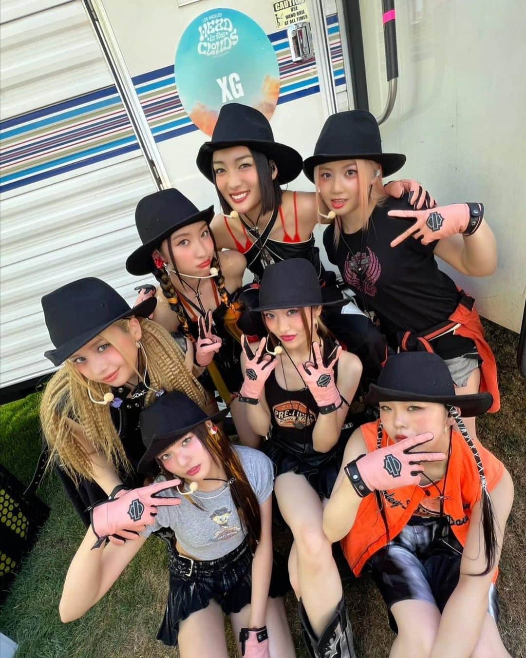 XGさんのインスタグラム写真 - (XGInstagram)「📷 #XG  Thank you so much #HITCLA !!!! Words can't describe this feeling 🥰☁️🩵  @hitcfestival」8月7日 15時26分 - xgofficial
