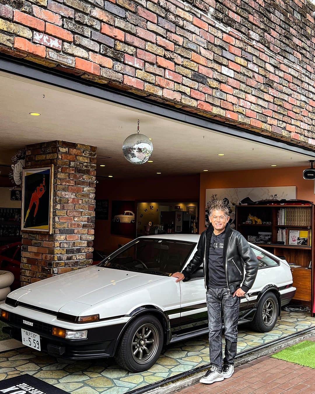 織戸学のインスタグラム：「86の日  AE86誕生から 40年ですって  まだまだ若いね。  #ae86」