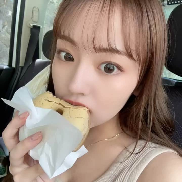 河野まひるのインスタグラム：「🥯」
