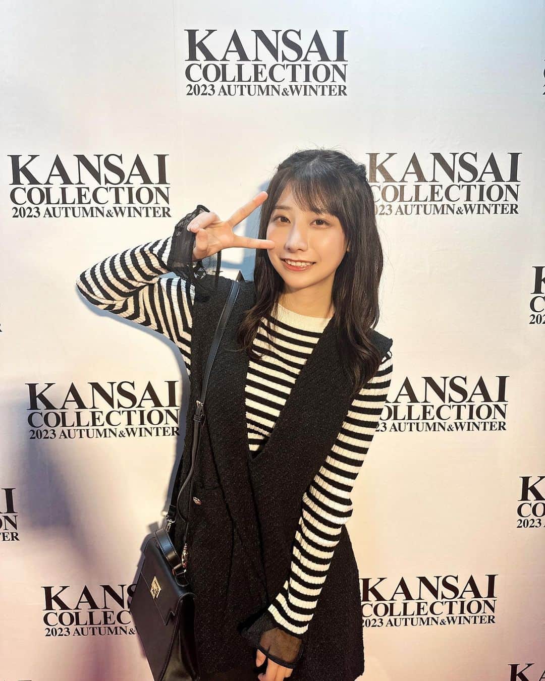 鈴木優香のインスタグラム：「KANSAI COLLECTION2023AWありがとうございました！  たくさん刺激をもらったのでこれからもっともっと頑張りたいと思います！！」