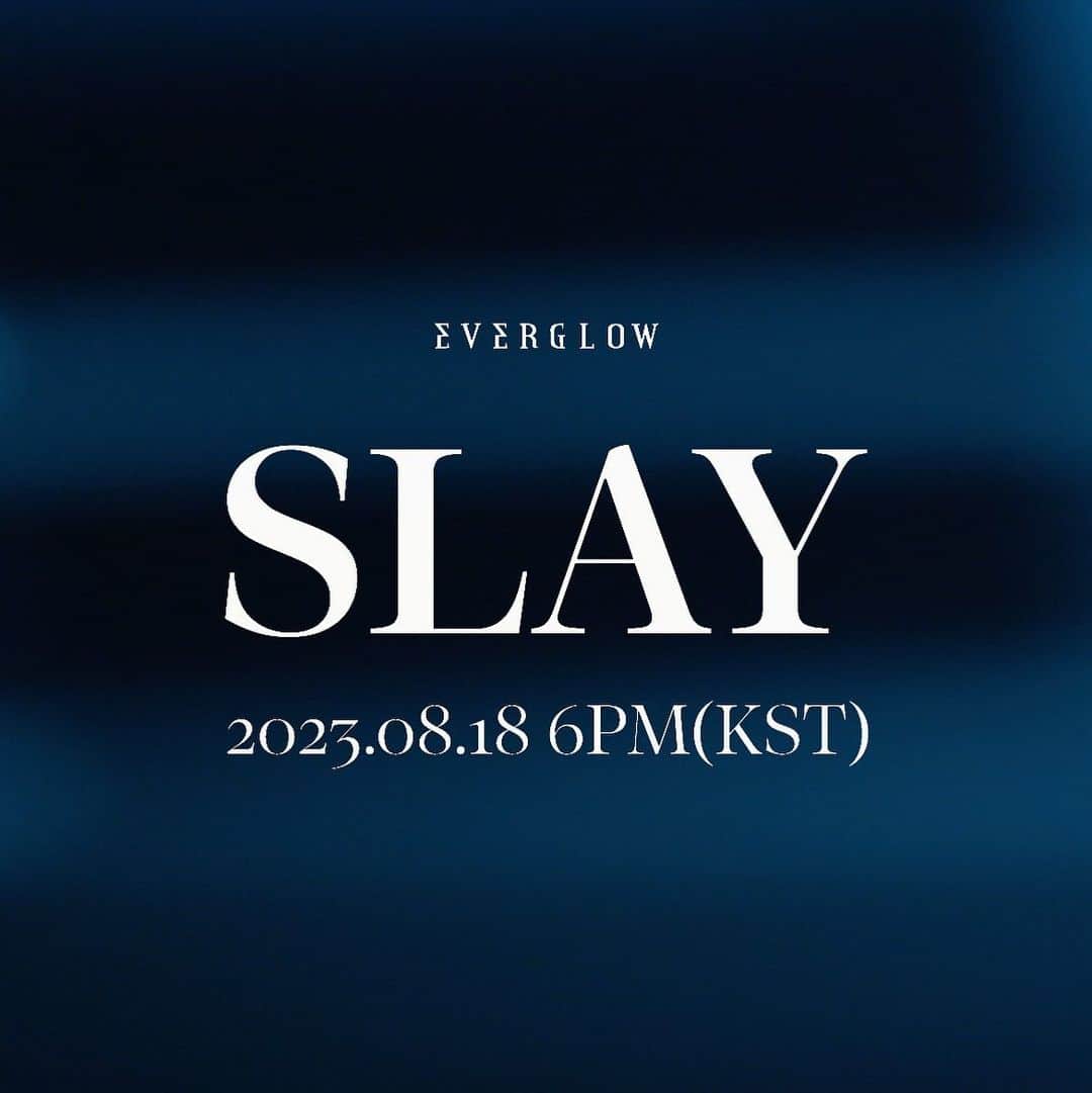 EVERGLOWのインスタグラム：「EVERGLOW 4TH SINGLE ALBUM  <ALL MY GIRLS> SLAY MV Teaser #AISHA  ▶ https://youtu.be/tRzg_BGEcK4   2023.08.18 6PM (KST)  #EVERGLOW #에버글로우 #ALL_MY_GIRLS #SLAY #아샤」