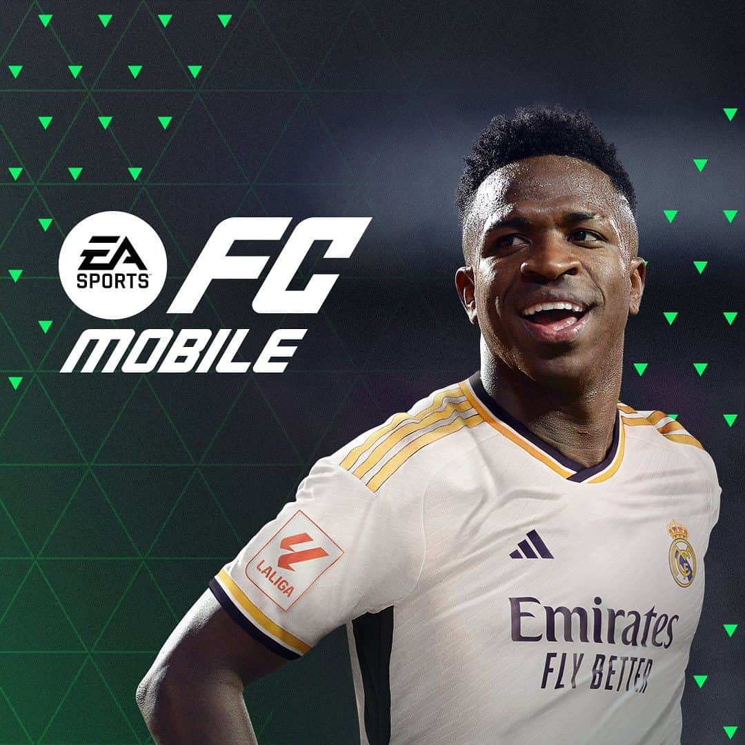 ヴィニシウス・ジュニオールのインスタグラム：「I’m in the club. Proud to be on the cover for @easfcmobile  #fcmobile」