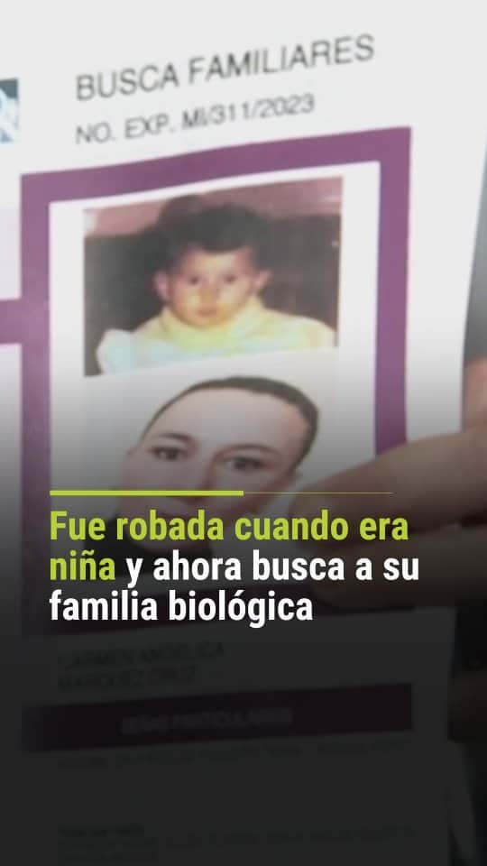 Primer Impactoのインスタグラム：「🇲🇽Creció con la idea de que era adoptada pero recientemente descubrió que fue robada hace décadas y ahora busca a su familia biológica.  📺 Más en Primer Impacto a las 5pm/ 4C de lunes a viernes por @univision」