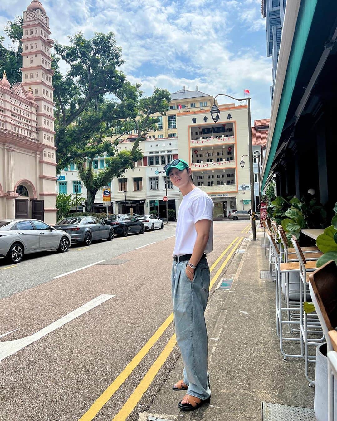 イ・ミンホのインスタグラム：「🚶🏻」
