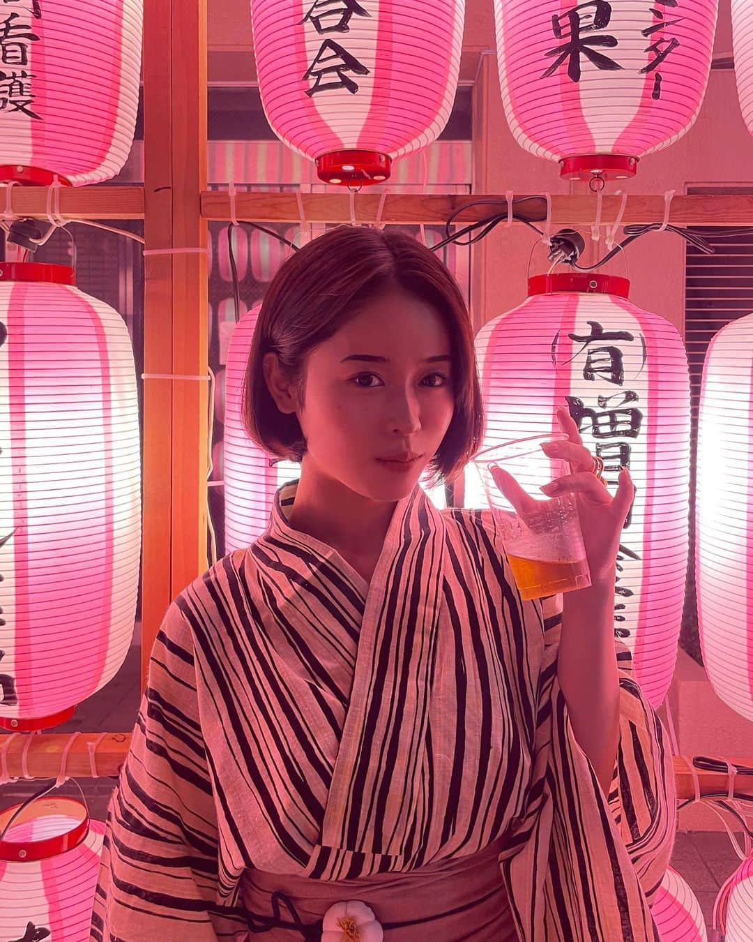 のインスタグラム：「お祭り行ってきました🍧」