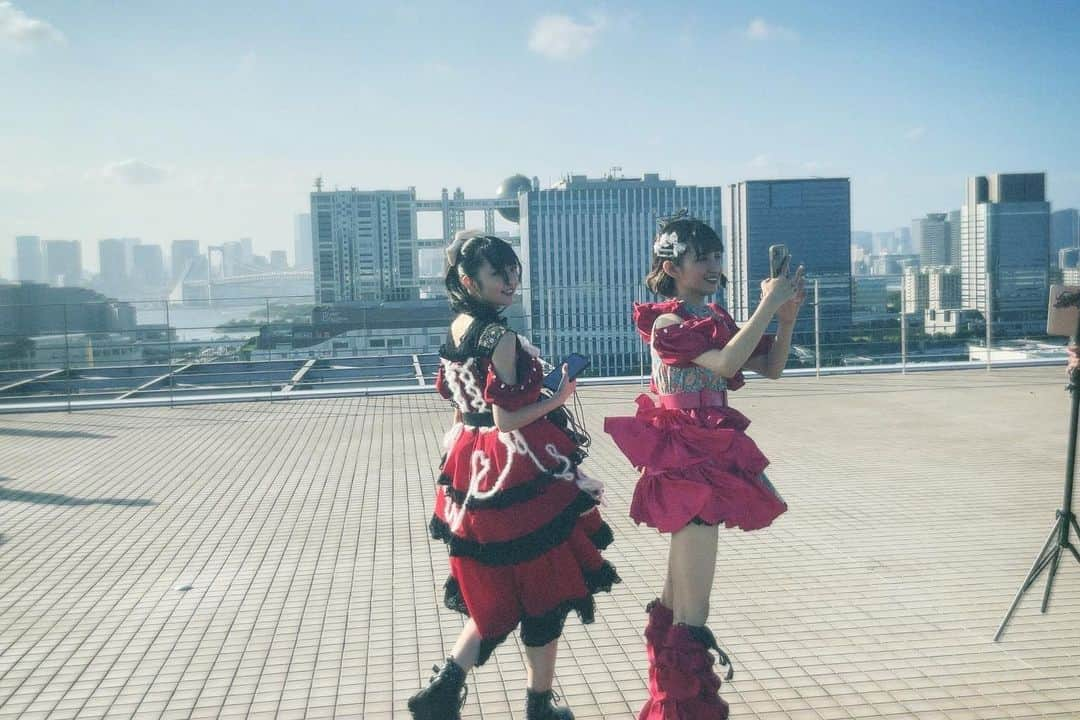 鎮目のどかのインスタグラム：「TIF2023！♡  灼熱の中、μを選んで見に来てくれたみんなありがとうございました！🌼 TIFだいすき  来年もみんなで出れますようにー！」