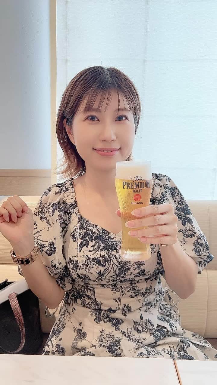 天野麻菜のインスタグラム：「ビール女子。3562」