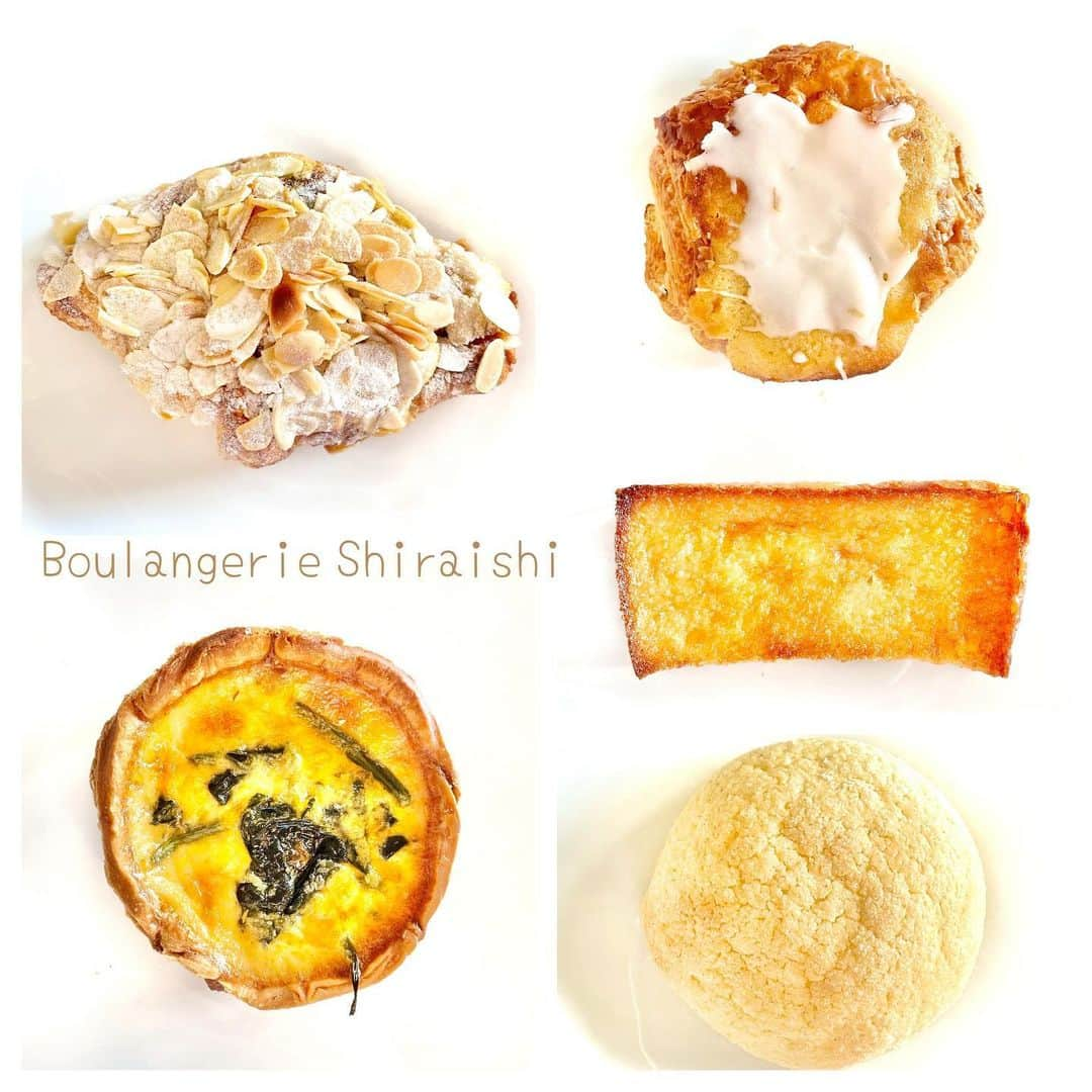 土屋香織のインスタグラム：「🍞千葉 幕張Boulangerie Shiraishi 🥐𓂃*·⑅ @boulangerie_shiraishi  ううう♡うれしい☺️美味しいパン屋がOPENしているのを発見してしまった♡♡♡ とても美しく美味しい😌こういうパン屋さんを求めていたの。 ショーケースの中の選んだパン取ってくれるのも潔癖な私的にうれしい☺️笑 . また買いに行く♡ . . . #boulangerieshiraishi #千葉パン屋 #千葉 #千葉グルメ #幕張グルメ #おいしいパン #パンノヒト #パン屋 #パン屋さん #美味しいパン屋 #東京女子部 #パン活 #パン屋さん #かおgourmet #パンスタグラム #パン」