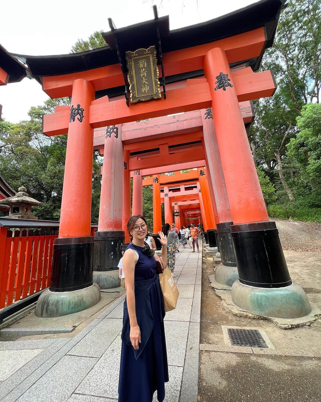 吉田由美のインスタグラム：「そして京都」