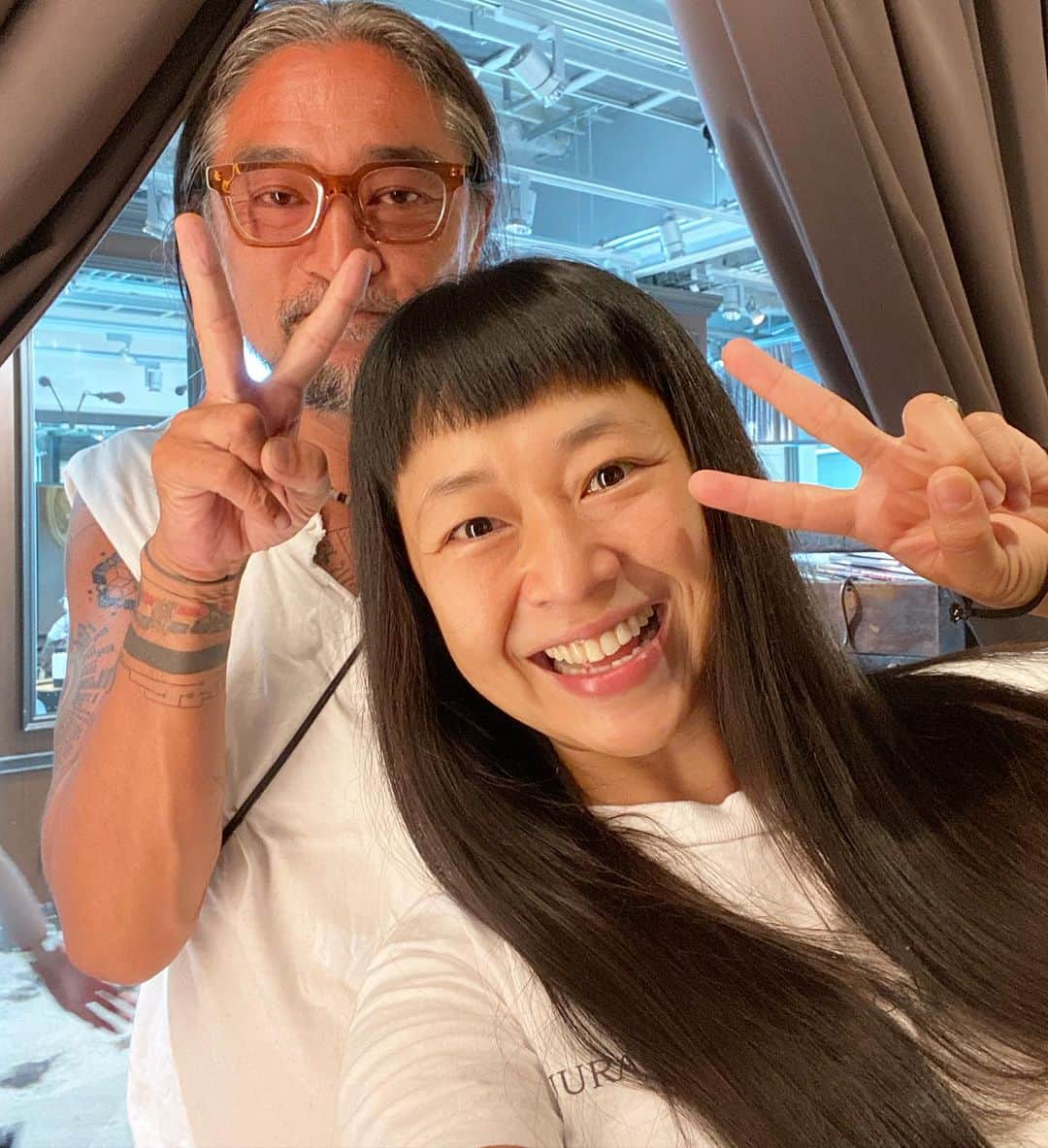 YOPPYのインスタグラム：「. @bloc_japon  @bloc_japon  @bloc_japon  @bloc_japon  @bloc_japon   GOD HAND やまもっさん の べっぴんコース トゥルトゥル　めためた　ごりごり　サラサラ　達人　もぅわからん  4ヶ月振りのすごすぎ感じたz  ありがと  やまもっさーーーん⭐️」