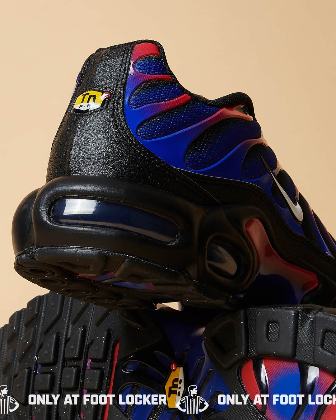 Foot Lockerのインスタグラム：「No such thing as too much Air 🔥   This all-new Nike Air Max Plus Tn 'Gradient' is now available online, only at Foot Locker」