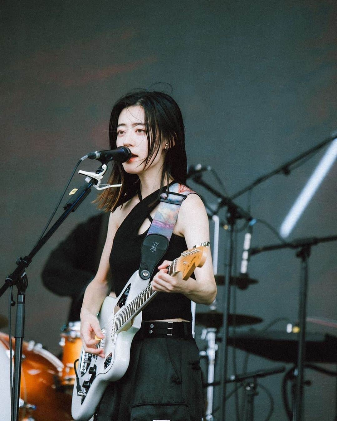 羊文学さんのインスタグラム写真 - (羊文学Instagram)「2023.8.6 Incheon Pentaport Rock Festival 2023 at 韓国 ・仁川 松島月光祝祭公園  Thank you for coming🫶  @pentaportrf  photo credit:Photo by Eric Chen @103mc_milkgreen   #韓国 #仁川 #羊文学 #Hitsujibungaku #Incheon#塩塚モエカ #河西ゆりか #フクダヒロア」8月7日 23時04分 - hitsujibungaku