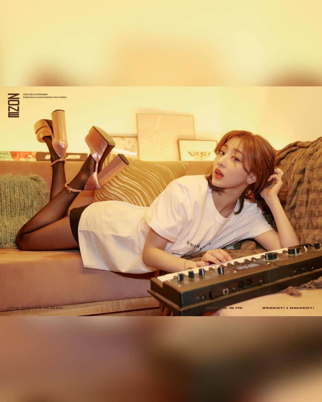 TWICEのインスタグラム：「JIHYO The 1st Mini Album "ZONE"  ZYO's ZONE # 2  Release on 2023.08.18 FRI 1PM KST/0AM EST  📌"ZONE" Pre-save & Pre-order https://jihyo.lnk.to/ZONE  #TWICE #트와이스 #JIHYO #지효 #ZONE #KillinMeGood」