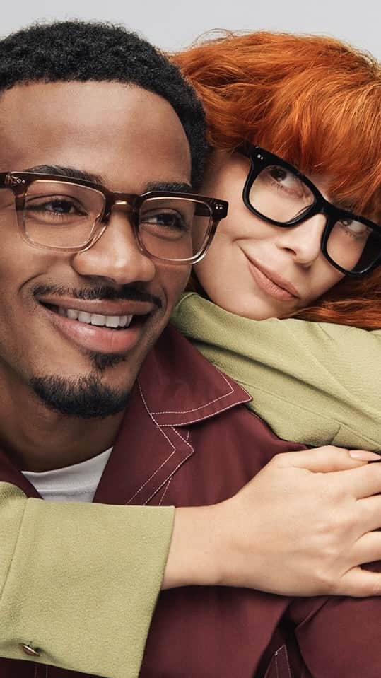 Warby Parkerのインスタグラム：「Fast-forwarding to fall with a few of our friends ⏩ Tomorrow!」