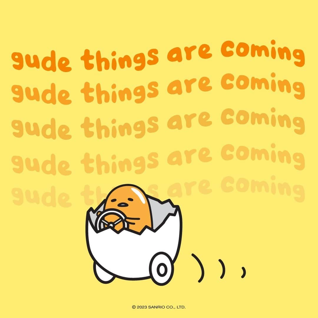 ぐでたまのインスタグラム：「gude things take time… #mondaymotivation」