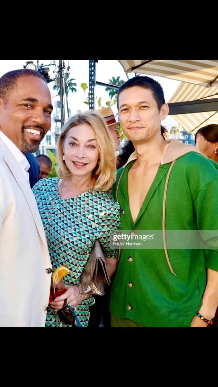 のインスタグラム：「Thanks @mptf for the pleasure of meeting your #NextGen group including good guys like my fellow @sagaftrafound BoD member @jasonwinstongeorge  and fellow @greysabc castmate,  @harryshumjr ✨ So many stellar people stepping up to support the #mptf mission to care for the entertainment industry community. #mptfnextgen #sagaftra」