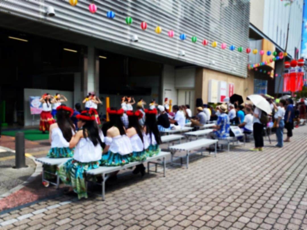 LATOV_ラトブ のインスタグラム：「🎋#ラト部真夏の文化祭🎋 本日3日目！ 高校生によるフラダンス始まってます！💃  8月20日の #フラガールズ甲子園 に向け、 各校頑張っている様子が伝わってきます🥹  ラトブでも当日、 パブリックビューイングでお届けしますよ！😉  #いわき市 #ラトブ #latov #いわき七夕まつり」