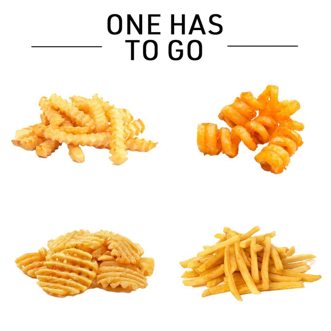 Food Republicのインスタグラム：「Battle of the fries.🍟」