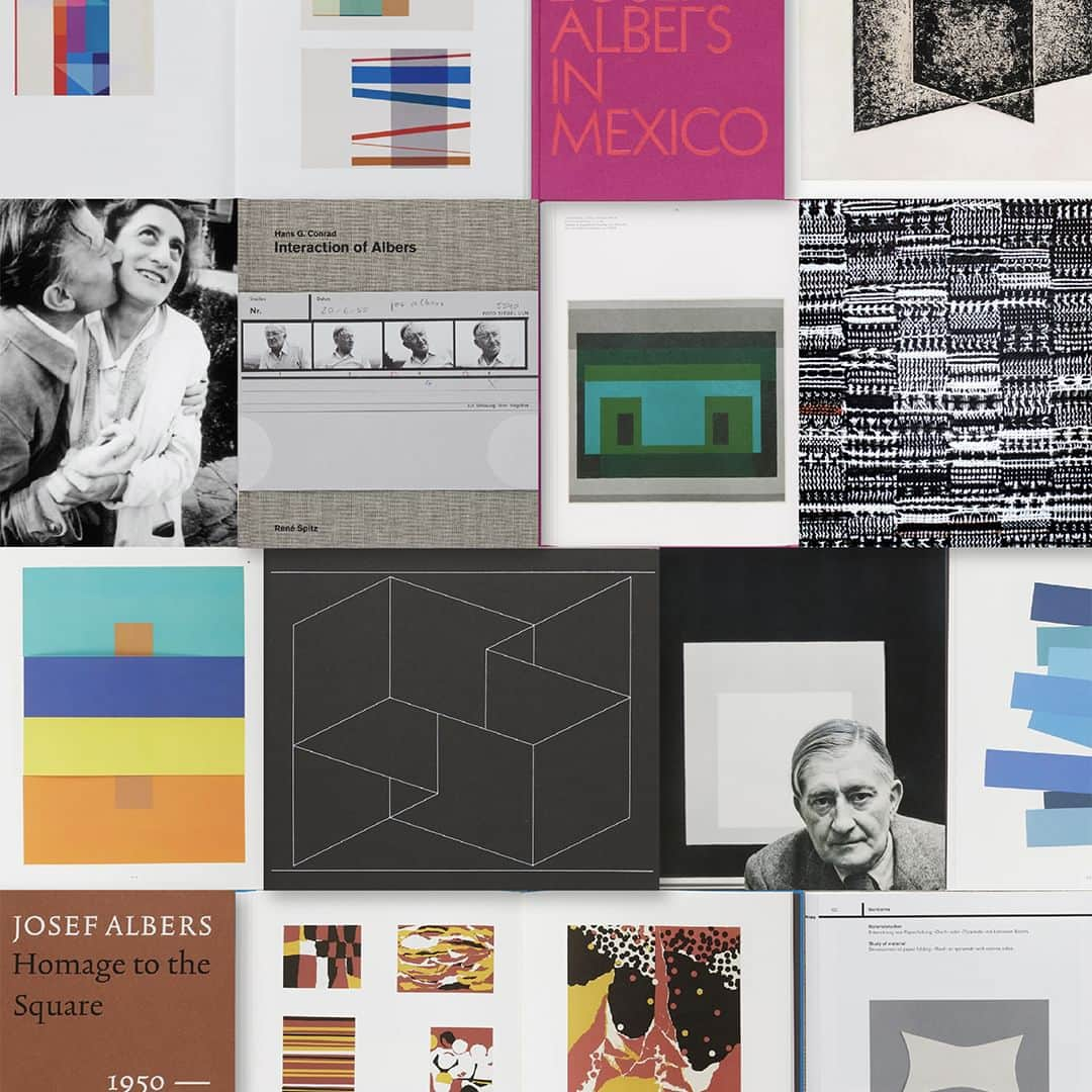 MILLEPORTEのインスタグラム：「時代を牽引するアートとリーダーシップ。多様な作品で魅力を堪能 JOSEF ALBERS ARTBOOKS on ミレポルテ ドイツ出身アーティスト、ジョセフ・アルバースのアートブックが登場。画家、デザイナーであり、また優れた指導者でもあったアルバースのガラス作品、家具、食器のデザイン、絵画など多彩なアートをあつめた作品集を、現在開催中の展覧会「ジョセフ・アルバースの授業」（千葉県・川村記念館）と併せてぜひお楽しみください。 #ジョセフアルバース #JOSEFALBERS #アーティスト #デザイナー #アート #優れた指導者 #先達 #リーダーシップ #時代を象徴 #アイコニック #アートブック #デザイン #個展 #回顧展 #展覧会 #ラグジュアリー #ラグジュアリーモーメント #ラグジュアリーブランド #ブランド #MILLEPORTE」