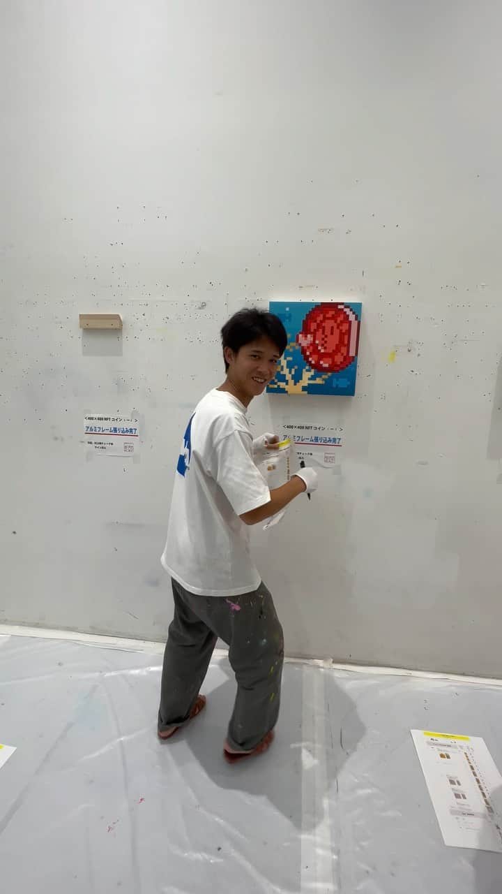 村上隆のインスタグラム：「DEAD LINE in STUDIO @asianartmuseum」