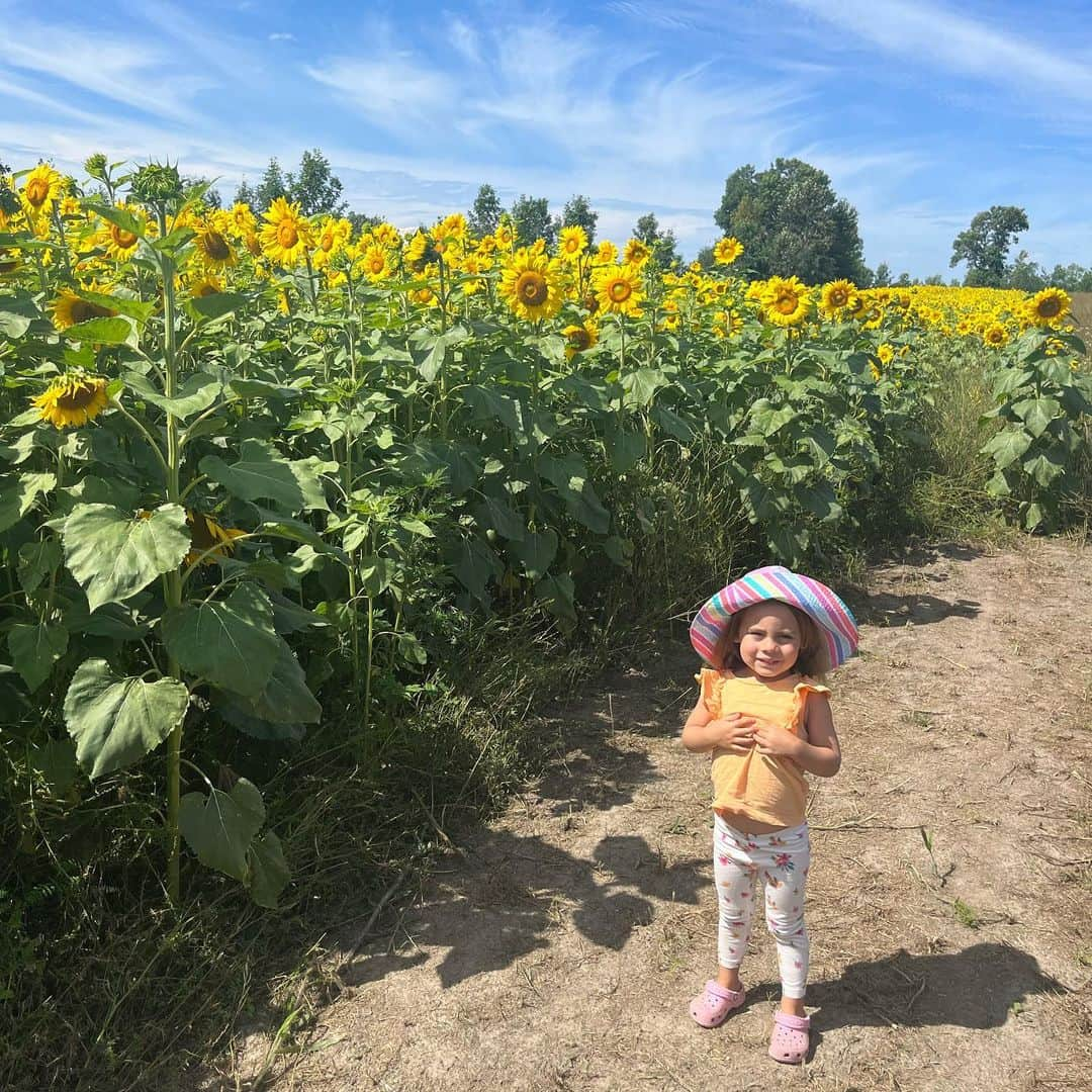 メーガン・デュアメルさんのインスタグラム写真 - (メーガン・デュアメルInstagram)「Long weekend photo drop 🌞   📍 Tobermory and Manitoulin Island   #camping #manitoulinisland #sunflowerfarm #family」8月8日 7時12分 - meaganduhamel