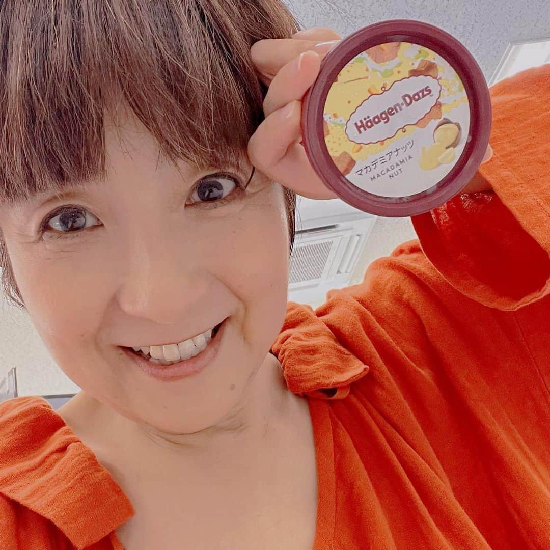 藤田朋子さんのインスタグラム写真 - (藤田朋子Instagram)「これは美味しかった  #ハーゲンダッツ #マカダミアナッツ」8月8日 9時55分 - chiendormant