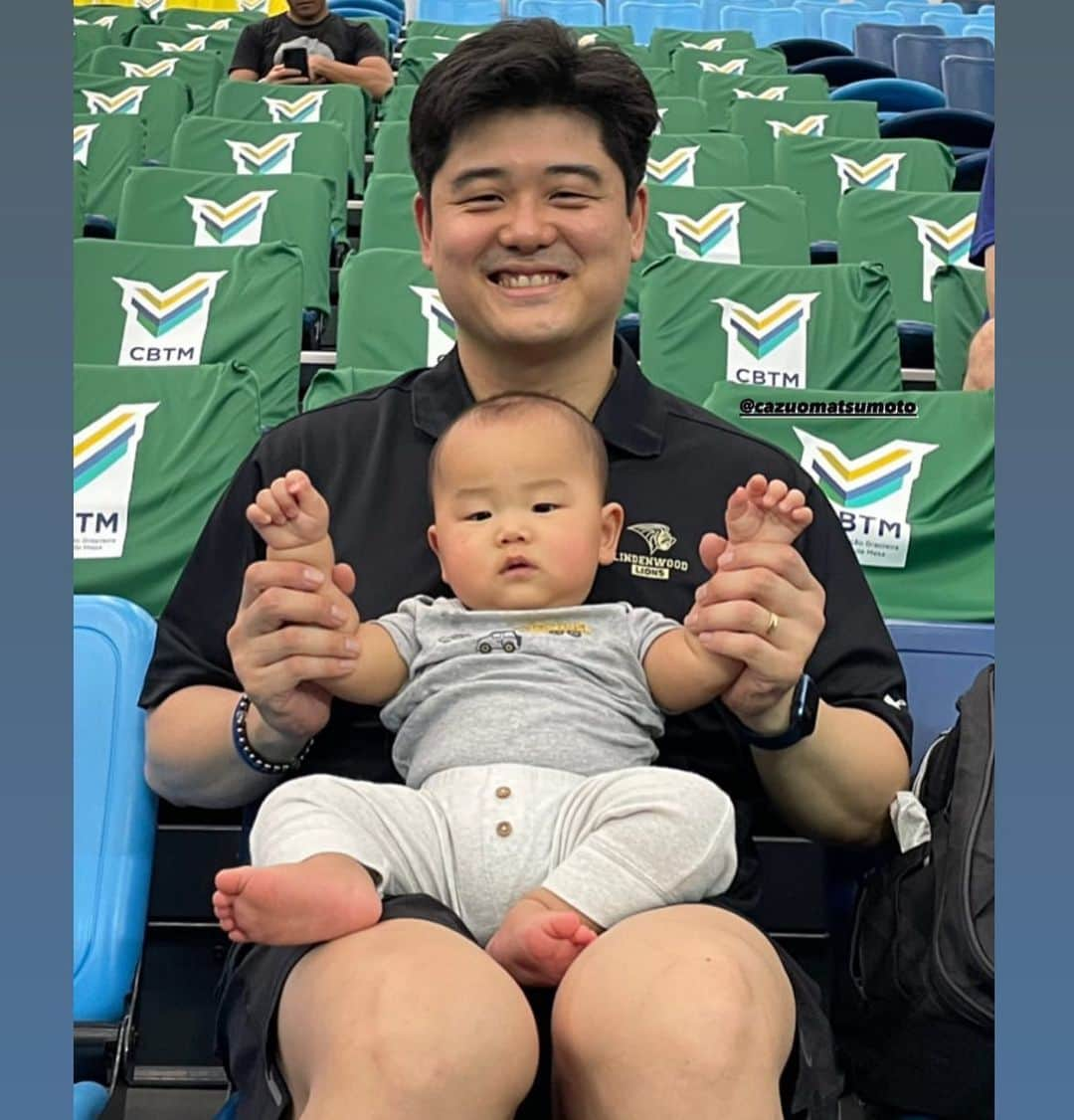 ジェシカ・ヤマダのインスタグラム：「Minha melhor torcida 🥰 amo mais que tudo❤️」