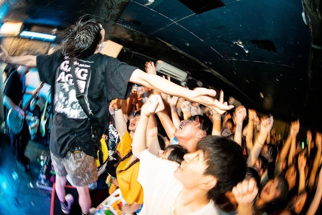 FOMAREさんのインスタグラム写真 - (FOMAREInstagram)「2023.8.7 FOMARE x KUZIRA split tour Gang Age tour  群馬SUNBURST  HOME…  photo by @ruihashimoto   #FOMARE #KUZIRA #GangAge」8月8日 11時19分 - fomare_official