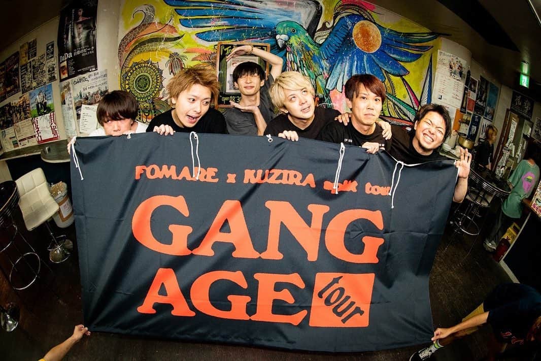 FOMAREさんのインスタグラム写真 - (FOMAREInstagram)「2023.8.7 FOMARE x KUZIRA split tour Gang Age tour  群馬SUNBURST  HOME…  photo by @ruihashimoto   #FOMARE #KUZIRA #GangAge」8月8日 11時19分 - fomare_official