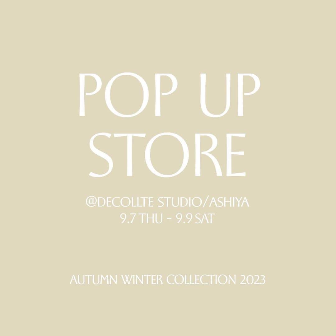 urakoのインスタグラム：「. 2023AW POPUP STOREのお知らせです  MACHATT AUTUMN/WINTER 2023POPUP STORE 2023.9.7 THU - 9.9 SAT ＠ASHIYA  この度9/7（THU）-9/9（SAT）の3日間限定でPOPUP STOREを開催致します！ 今回は【完全予約制】とさせていただきます。 ※ ご本人様と同伴者1名様までご入場が可能です。（お子様は同伴者にカウントされません。）  【開催日程・場所】 9/7（THU）10:00-18:00（最終入場17:00） 9/8（FRI）10:00-18:00（最終入場17:00） 9/9（SAT）10:00-18:00（最終入場17:00） 本イベントは【完全予約制】となりますのでフリー入場はございません。予めご了承くださいませ。  〒659-0067 兵庫県芦屋市茶屋之町2-23 デコルテスペース1F  【予約開始日時】  8/9（WED）18：00   【予約方法】 MACHATT ONLINE STOREよりご希望日時をお選びいただき、カートに入れてご注文完了までお進みください。 システムの都合により、お支払い方法が銀行振込となっておりますがそのままお手続きをお願い致します。  【商品の購入方法】 今回のイベントは【オーダー形式】となり、商品は当日お持ち帰りが出来かねます。 当日イベント会場にてQRコードをお渡しさせていただきますので、特設サイトにて商品をご購入ください。 ご購入商品は1週間前後でお客様のご自宅へ配送致します。（送料無料）  【お問い合わせ先】 machatt@martys.co.jp  AWアイテムを 直接見てご試着もいただける期間になります😊 ぜひご来店いただけると嬉しいです🌿 スタッフ一同皆様にお会い出来ますことを楽しみにお待ち致しております。」