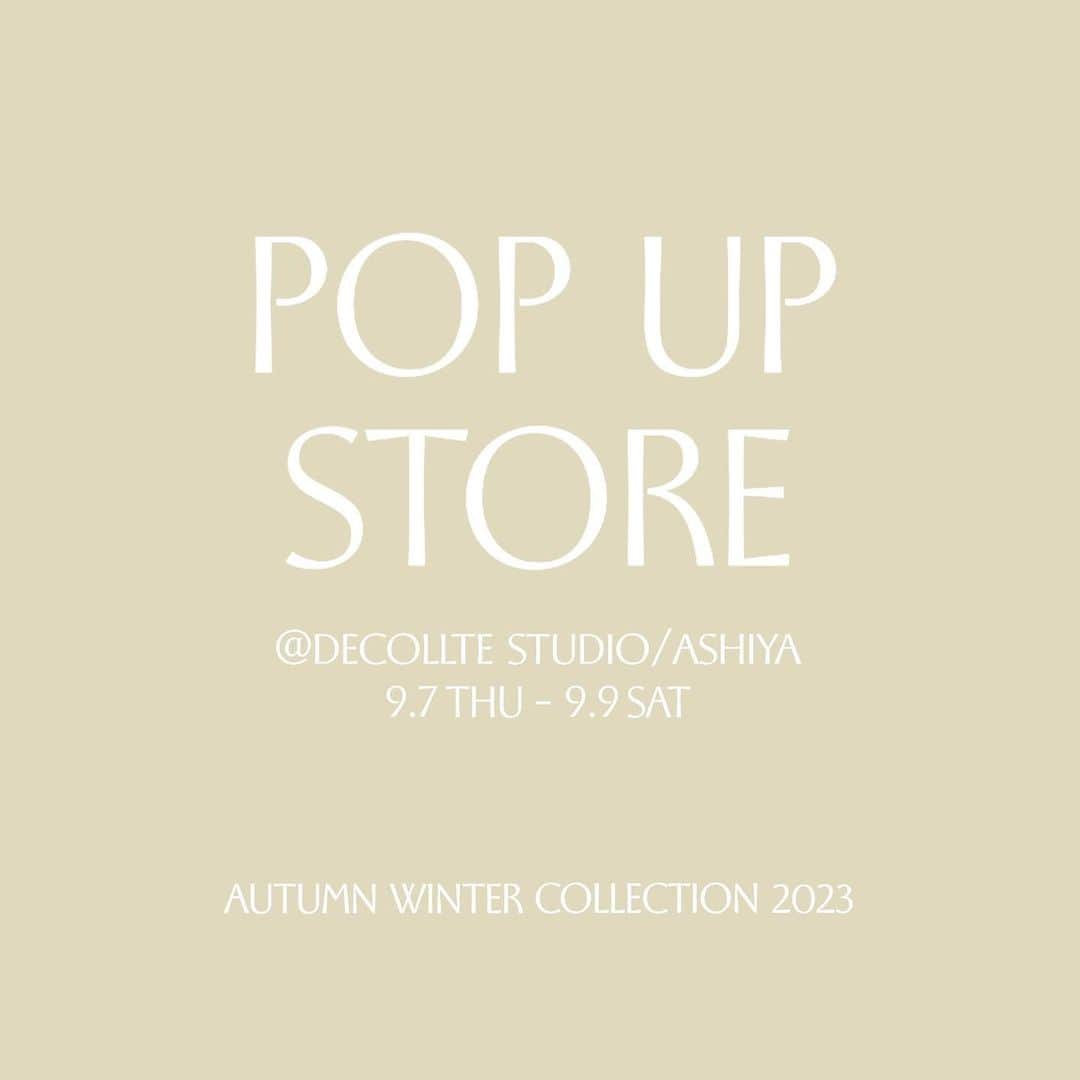 urakoのインスタグラム：「. 2023AW POPUP STOREのお知らせです  MACHATT AUTUMN/WINTER 2023POPUP STORE 2023.9.7 THU - 9.9 SAT ＠ASHIYA  この度9/7（THU）-9/9（SAT）の3日間限定でPOPUP STOREを開催致します！ 今回は【完全予約制】とさせていただきます。 ※ ご本人様と同伴者1名様までご入場が可能です。（お子様は同伴者にカウントされません。）  【開催日程・場所】 9/7（THU）10:00-18:00（最終入場17:00） 9/8（FRI）10:00-18:00（最終入場17:00） 9/9（SAT）10:00-18:00（最終入場17:00） 本イベントは【完全予約制】となりますのでフリー入場はございません。予めご了承くださいませ。  〒659-0067 兵庫県芦屋市茶屋之町2-23 デコルテスペース1F  【予約開始日時】  8/9（WED）18：00   【予約方法】 MACHATT ONLINE STOREよりご希望日時をお選びいただき、カートに入れてご注文完了までお進みください。 システムの都合により、お支払い方法が銀行振込となっておりますがそのままお手続きをお願い致します。  【商品の購入方法】 今回のイベントは【オーダー形式】となり、商品は当日お持ち帰りが出来かねます。 当日イベント会場にてQRコードをお渡しさせていただきますので、特設サイトにて商品をご購入ください。 ご購入商品は1週間前後でお客様のご自宅へ配送致します。（送料無料）  【お問い合わせ先】 machatt@martys.co.jp  AWアイテムを 直接見てご試着もいただける期間になります😊 ぜひご来店いただけると嬉しいです🌿 スタッフ一同皆様にお会い出来ますことを楽しみにお待ち致しております。」