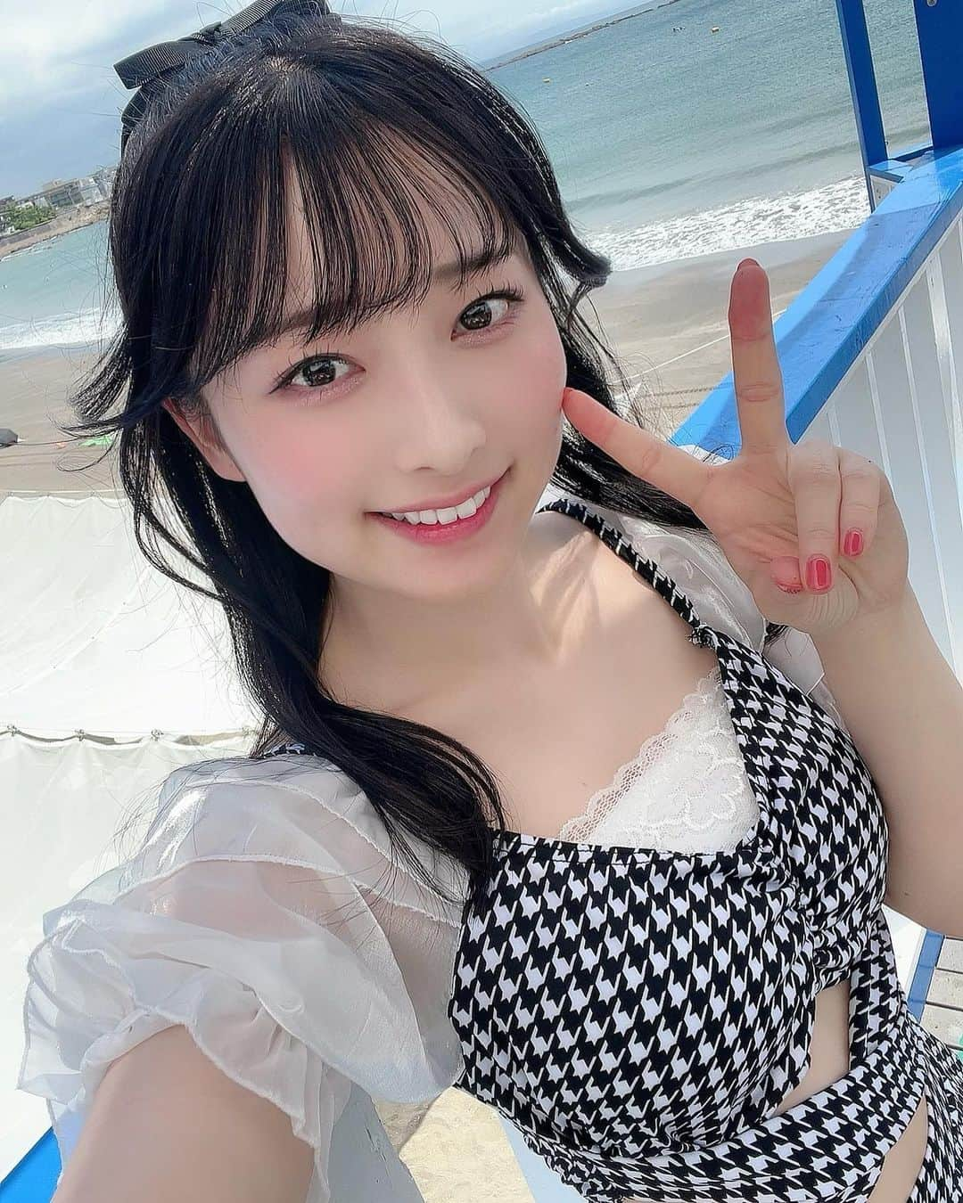 清原梨央さんのインスタグラム写真 - (清原梨央Instagram)「夏！🏝️⛱️🍧」8月8日 12時10分 - ___rioky001114