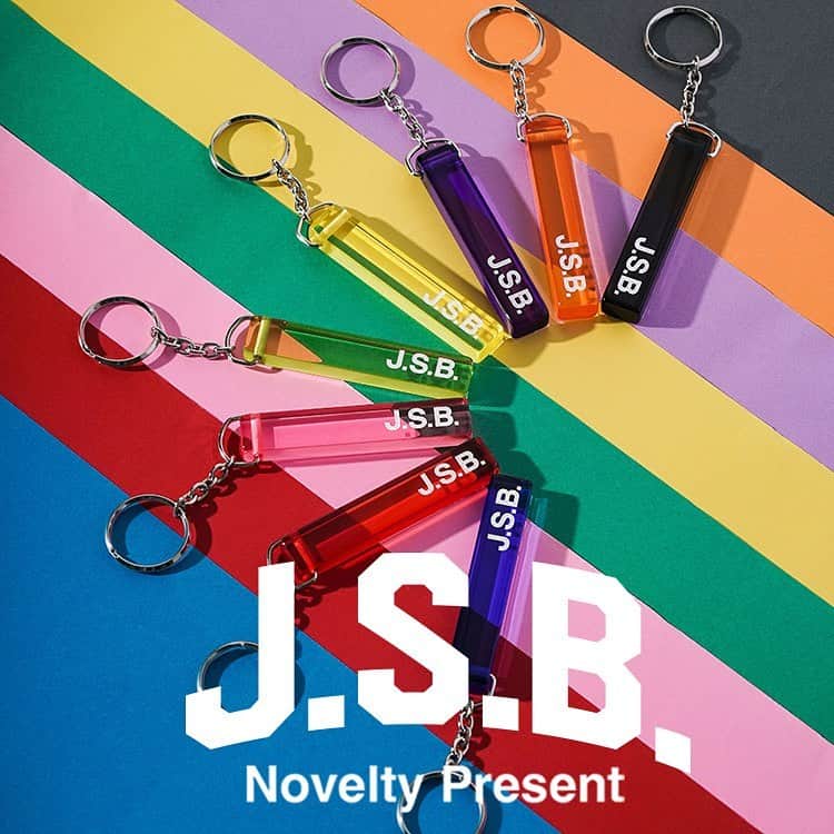 J.S.Bのインスタグラム：「三代目J SOUL BROTHERS   2023 J.S.B. SUPPORT WEAR COLLECTION 8.11(FRI) VERTICAL GARAGE ONLINE STORE Re Stosk!   同日8/11(金)よりJ.S.B.商品を¥10,000(税込）以上お買い上げのお客様にオリジナルキーホルダー8色の中から1色をランダムで プレゼント！ (SUPPORT WEAR以外のJ.S.B.商品も対象です）  ※配布カラーは8色の中から1色ランダムでプレゼントと なります。 ※VERTICAL GARAGE ONLINE STORE以外の店舗での配布は 御座いません。 ※ノベルティは無くなり次第終了となります。  是非、チェックして下さい！  @j.s.b._official  @jsb3_7official  @vertical_garage」