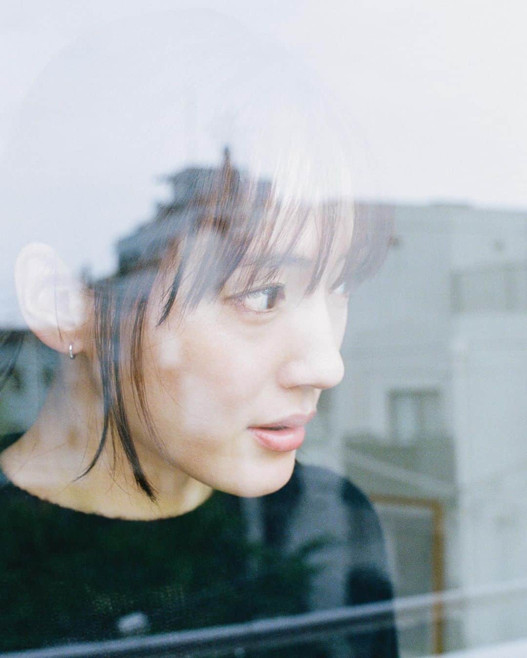 石田真澄のインスタグラム：「【with vol.3】  Haruka Ayase  styling_Naoko Shiina hair&make-up_Akemi Nakano」