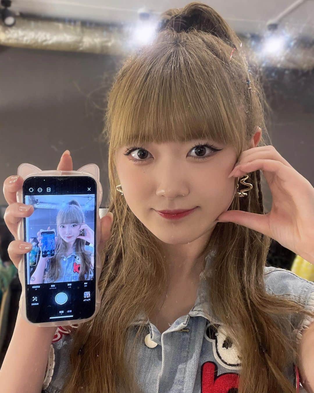 江口紗耶のインスタグラム：「・  でか美祭2023 ありがとうございました😭🩷  #beyooooonds #江口紗耶 #でか美祭」