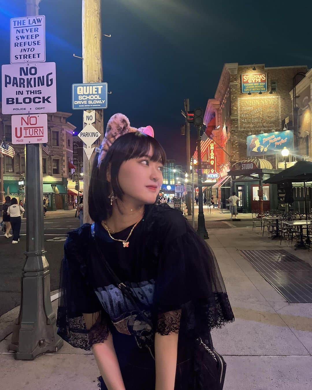 のインスタグラム：「キティちゃんのカチューシャブームきてゆ🐱🎀」
