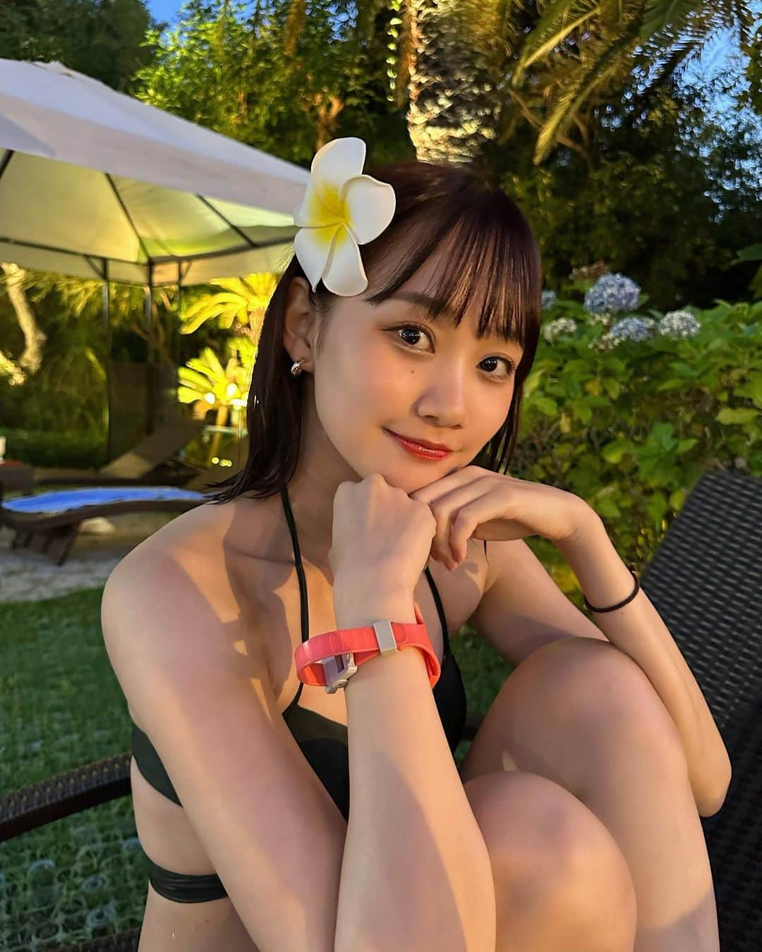 保﨑麗のインスタグラム：「🌺🌺🌺」