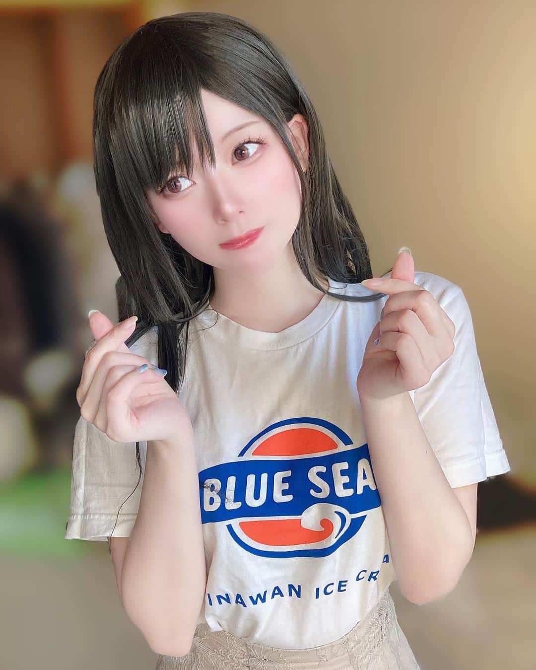 ぽんぬさんのインスタグラム写真 - (ぽんぬInstagram)「推しコスで原作者様にいいねをもらって心臓飛び出ました ( ◜ω◝ )ﾆﾖ . . . .  #彼女お借りします  #かのかり  #かのかり好きと繋がりたい  #水原千鶴  #水原千鶴コスプレ  #コスプレイヤー  #コスプレ女子  #コスプレ撮影  #cosplayer  #cosplay  #cosplaygirl  .」8月8日 22時31分 - pon__nu