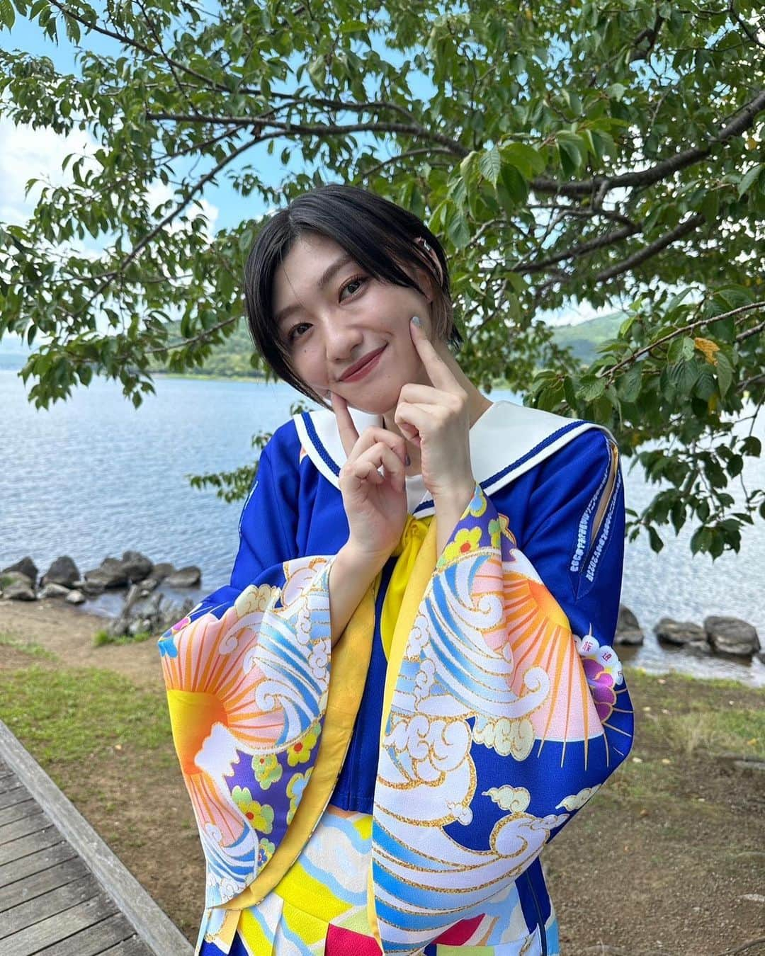 小林歌穂のインスタグラム：「ファミえん楽しかったねぇ ⁡ #ファミえん2023#山中湖#あはは」