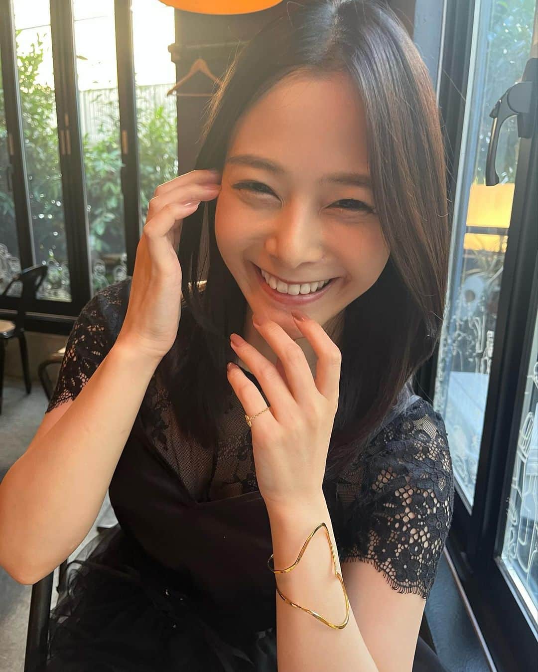 吉高寧々のインスタグラム：「いっぱい笑った日😝💖   #吉高寧々」