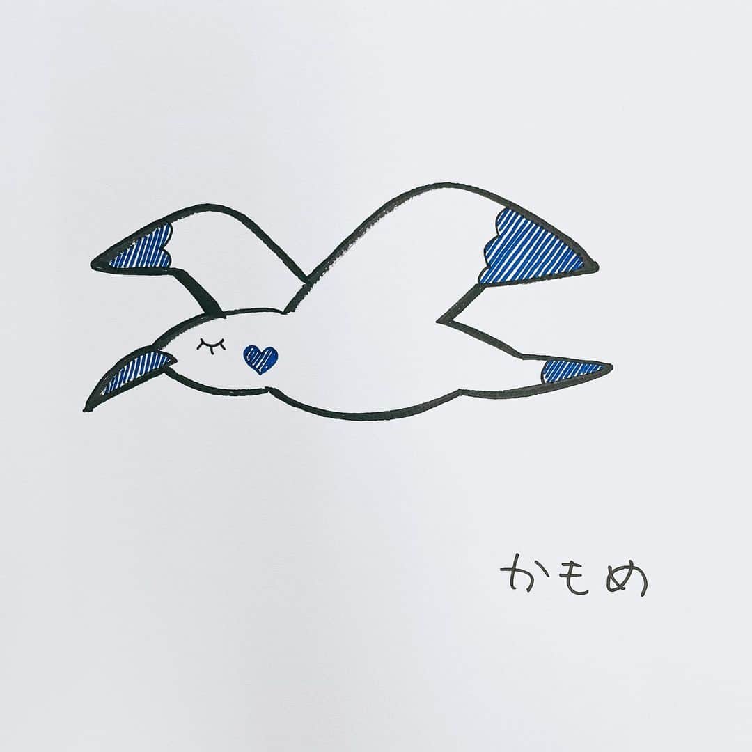 渕上舞さんのインスタグラム写真 - (渕上舞Instagram)「ほっぺの青い♡がポイントです。  #デレステNIGHT #カモメ #まいのえ」8月8日 15時07分 - mai_nstagram0528