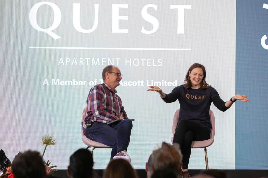 ケイト・キャンベルのインスタグラム：「It's always a team effort.  Success, even in an individual sport like mine, is always the result of having the right people in your team. Two weeks ago, I had the immense privilege of officially welcoming and thanking @questapartments for joining my team on my journey to Paris. Partnerships with companies like Quest allow me to continue to do the sport I love. Without them, I would have had to retire years ago. I had the best time at the Quest annual conference, from doing yoga in a cave to learning about all the incredible work Quest are doing in everything from female empowerment to providing accommodation for families struggling with cancer, I'm honoured to be a member of the Quest team ❤️ #meaningfulpartnership #team」