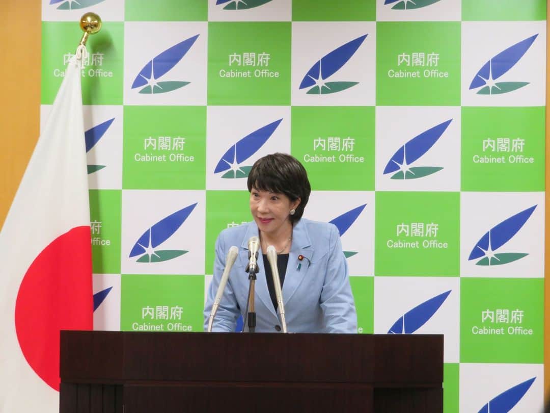高市早苗のインスタグラム：「8月8日 記者会見」