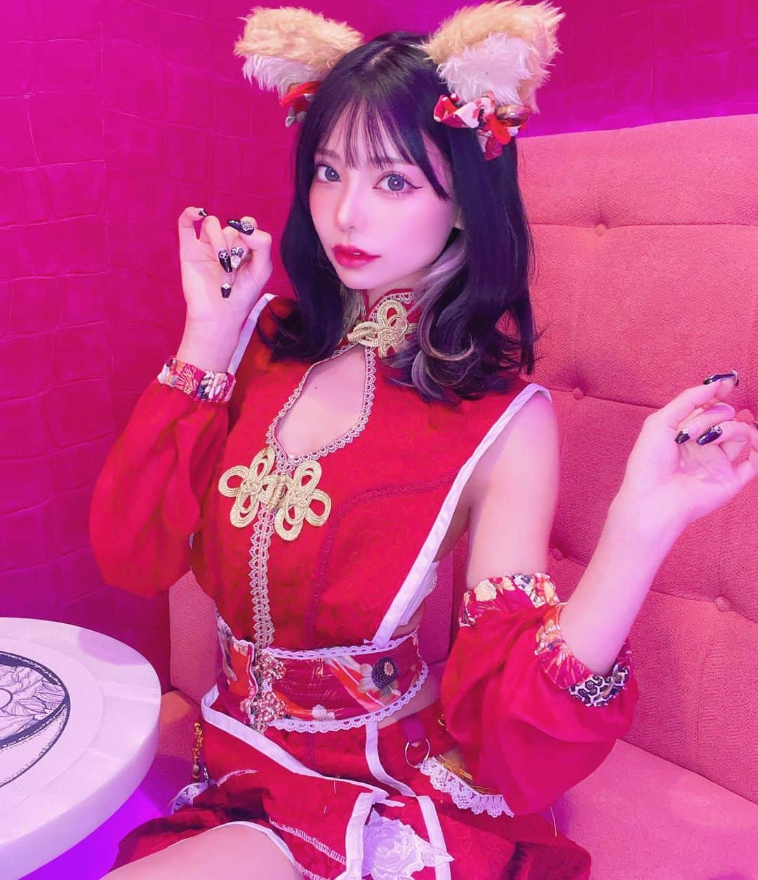 米倉みゆさんのインスタグラム写真 米倉みゆinstagram 「妖狐っていいよね～🦊⛩ コスプレ コスプレイヤー コスプレ女子 コスプレ撮影