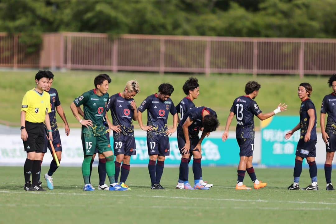 可児壮隆のインスタグラム：「第21節vsギラヴァンツ北九州0-1  応援ありがとうございました。  #奈良クラブ #可児壮隆」