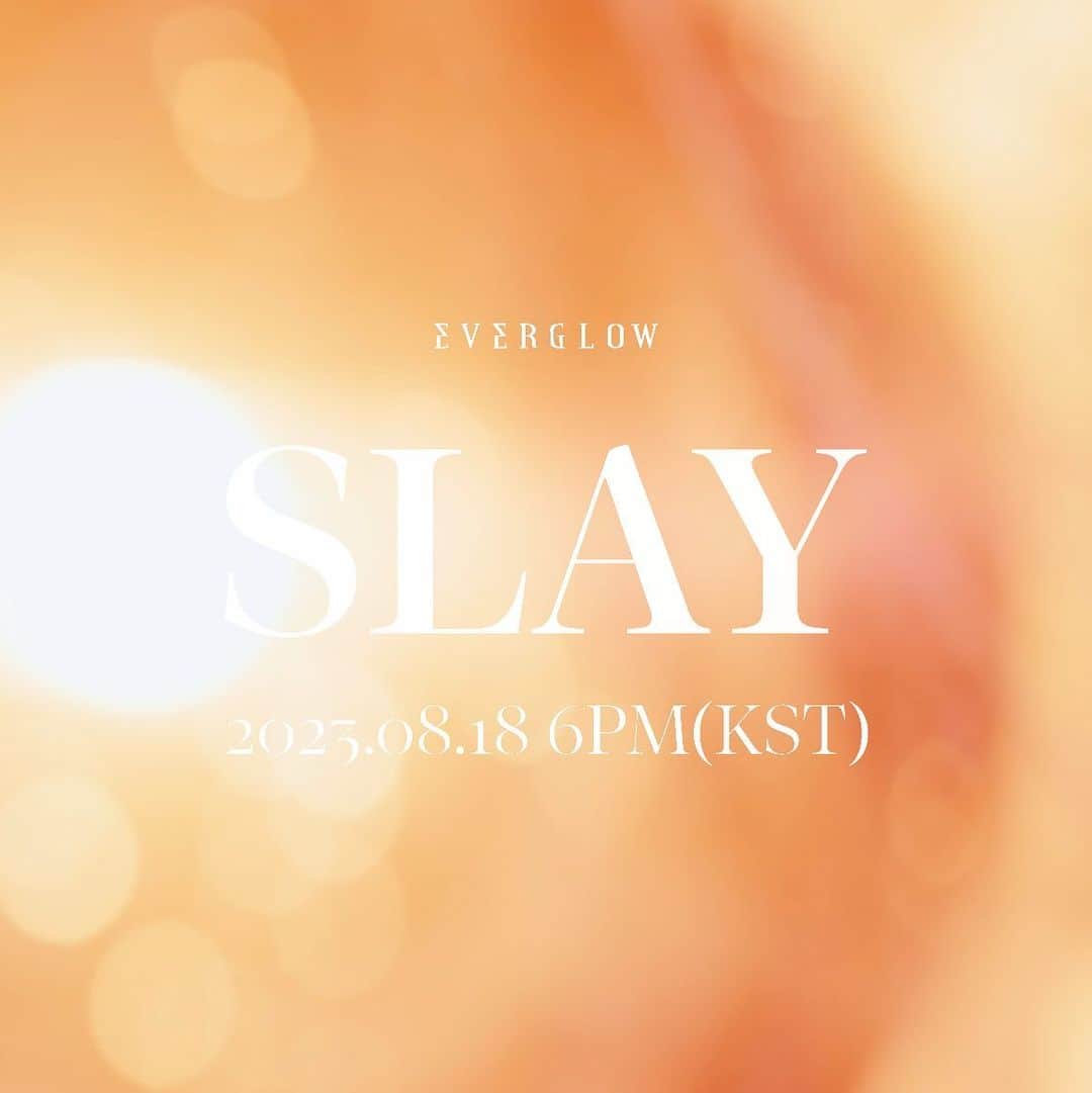 EVERGLOWのインスタグラム：「EVERGLOW 4TH SINGLE ALBUM  <ALL MY GIRLS> SLAY MV Teaser #EU  ▶ https://youtu.be/REUpMfYrQXs  2023.08.18 6PM (KST)  #EVERGLOW #에버글로우 #ALL_MY_GIRLS #SLAY #이유」