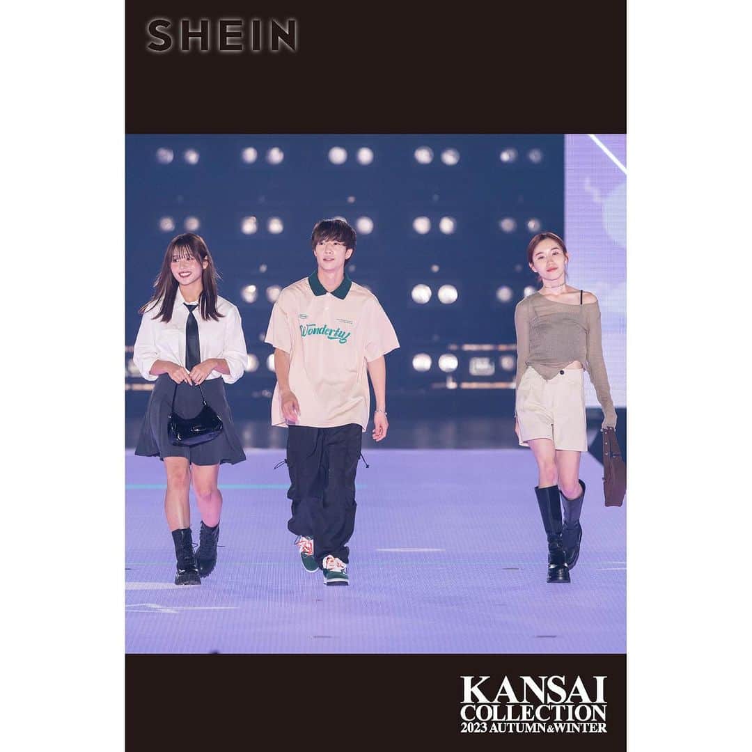 のインスタグラム：「. 『KANSAI COLLECTION 2023A/W』  ～*～～*～～*～～*～～*～～*～～*～  FASHION STAGE BRAND:SHEIN  るな(ばんばんざい) ＠mm_runa  ぎし(ばんばんざい) @gisher.y  みゆ(ばんばんざい) @miyu0300  MINAMI @mimi.minami.mimi  ちせ @peach_chu_  伊藤桃々 @pp_m1216  田久保夏鈴 @kar_insta_gram  橋下美好 @miyoshikun   ～*～～*～～*～～*～～*～～*～～*～  #関コレ #KANSAICOLLECTION #fashion #event #ootd #coordinate #model #japan #osaka #girl」
