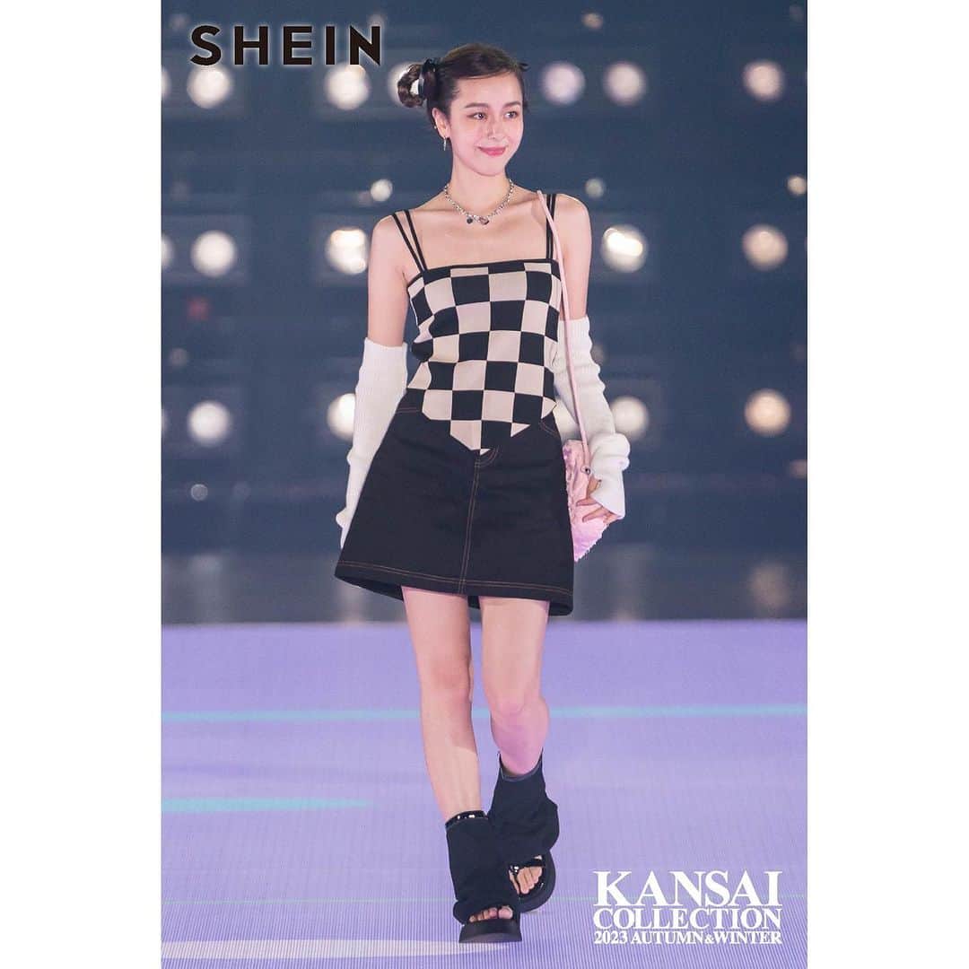 のインスタグラム：「. 『KANSAI COLLECTION 2023A/W』  ～*～～*～～*～～*～～*～～*～～*～  FASHION STAGE BRAND:SHEIN  佐藤ミケーラ倭子 @michaela_sato  nanakoななこ @_nana._.com_  こばしり。 @lovetomato_24  きりまる @kirimaruuu  高橋愛 @i_am_takahashi  NANAMI @nanami023   ～*～～*～～*～～*～～*～～*～～*～  #関コレ #KANSAICOLLECTION #fashion #event #ootd #coordinate #model #japan #osaka #girl」