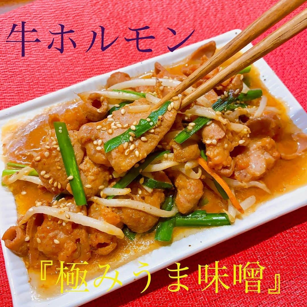 OMOCHA豊橋店のインスタグラム：「㊗️静岡市内販売スタート✨ 『肉の宝屋』肉屋の本気‼️ ６店舗(曲金店・高松店・城北店・羽鳥店・清水上店・県総合運動場駅前店)で販売開始しました🙌 是非お近くの店舗でお買い求めください🙇‍♂️ ⭐️おすすめの食べ方焼き方下記に記入↓ この夏バーベキューでも味付きなので、手軽に焼いて食べれます‼️ 2種類販売✨ 🐮『牛ホルモン』・・・極みうま味噌 🐷『豚ハラミ』　・・・やみつき旨塩 ［特徴］ 🐮牛ホルモン:『極みうま味噌』 新鮮な牛ホルモンに肉の宝屋オリジナルの甘辛味噌だれを漬け込んだ牛ホルモン。 牛肉の旨味と味噌だれの相性ぴったりの1品となっております。 🐷豚ハラミ:『やみつき旨塩』 やわらかな食感と濃厚な旨味が特徴の豚ハラミ肉を、特製の極み塩だれに漬け込みました。 1度食べたらやみつきになる美味しい豚ハラミに仕上げました。  ⭐️食べ方⭐️ ①お肉が冷凍状態なので解凍する ②解凍後フライパンに移して加熱する (※漬けだれも一緒に入れる) ③良くお肉に火を通す (※漬けだれとお肉を煮ながら火を通す) ④お好みで野菜や薬味などと合わせても🆗 ✨相性のいい野菜と薬味✨ 🐮牛ホルモン ［もやし,ニラ,キャベツ,玉ねぎ,青ネギ］ 🐷豚ハラミ ［青ネギ・玉ねぎ・もやし・ゴマ・一味］  #ホルモン#牛ホルモン#豚ハラミ#ビールとホルモン#バーベキュー#BBQ#24時間無地販売」