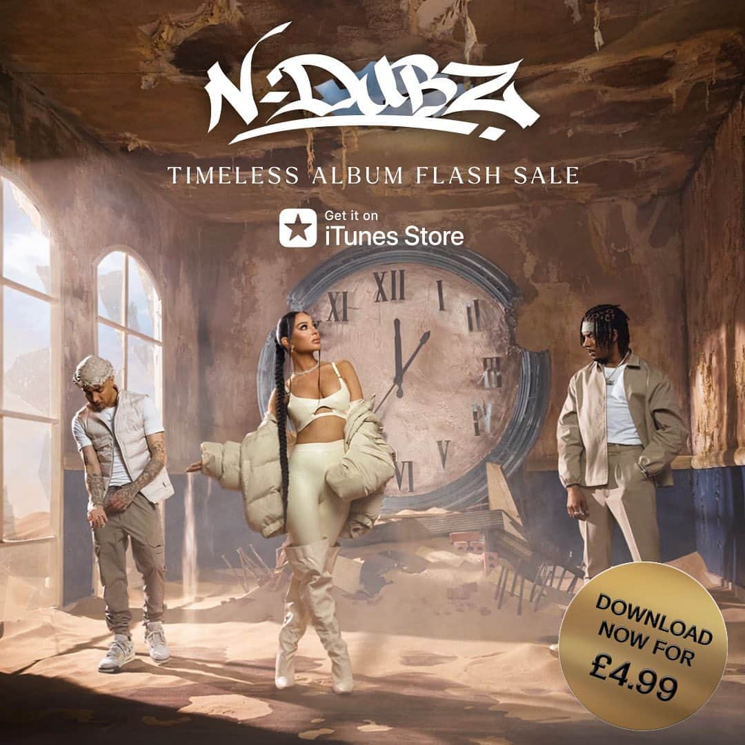 Tulisaのインスタグラム：「🚨24hrs iTunes Sale🚨 for 24hrs ONLY we have dropped the price of Timeless to £4.99 in iTunes. We need all your help to make Timeless our highest charting album ever! Go download your copy NOW!」